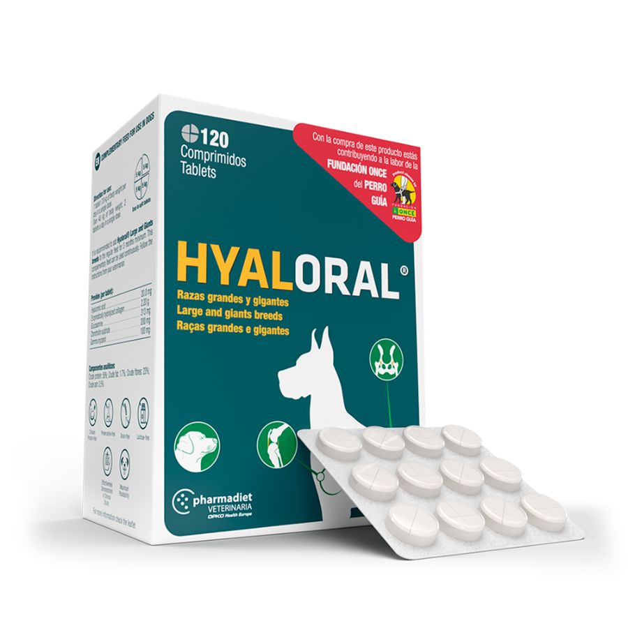 Hyaloral r. grandes y gig 120 comp, , large image number null
